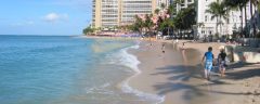 Pre-Restoration Condition of Waikiki Beach