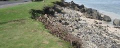 Erosion Along Shoreline in American Samoa