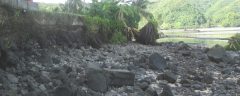 Erosion Along Shoreline in American Samoa