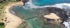 Drone Photo of Poipu Beach Park