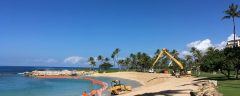 Ko Olina Lagoon 4 Placing Sand