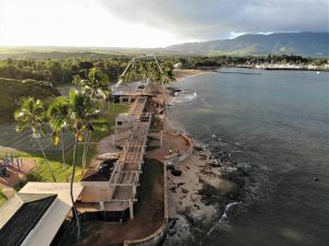 Haleiwa Beach Park Historic Wall Repairs