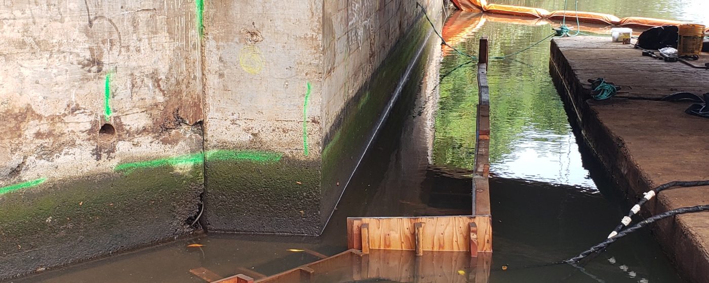 Waialua Bridge Emergency Scour and Stabilization Repairs Sea