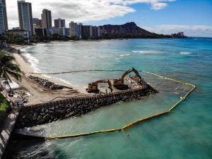 2021 ASCE Project of the Year, Region 8. Less than $10M Royal Hawaiian Groin Replacement